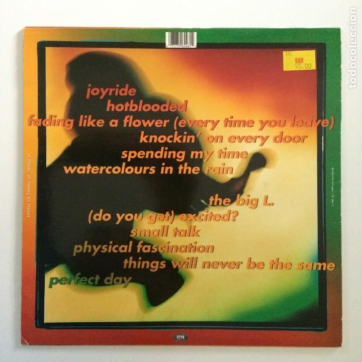 Discos de vinilo: Roxette &ndash; Joyride SWEDEN 1991 EMI* - Foto 2