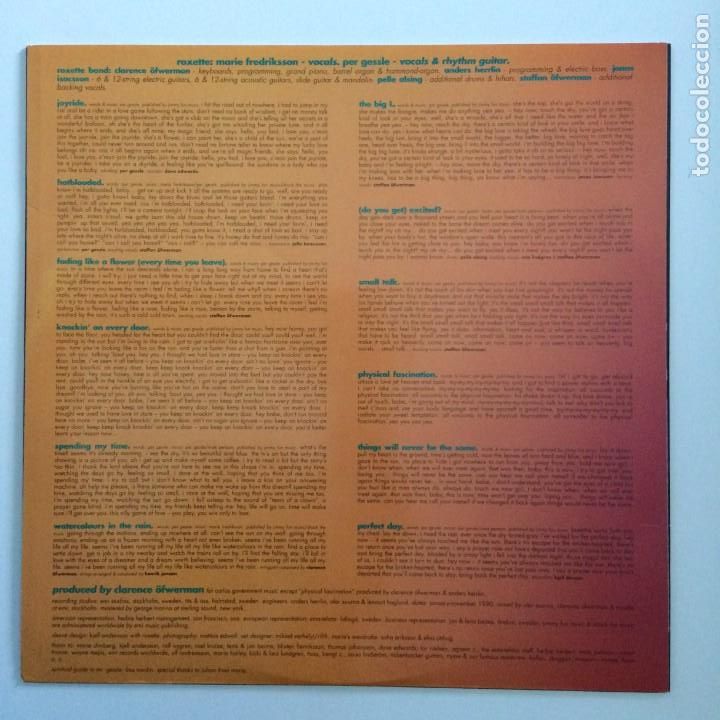 Discos de vinilo: Roxette &ndash; Joyride SWEDEN 1991 EMI* - Foto 4