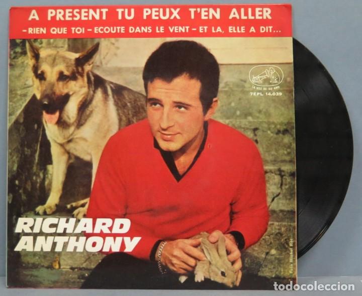 Discos de vinilo: EP. RICHARD ANTHONY. RIEN QUE TOI +3 - Foto 1