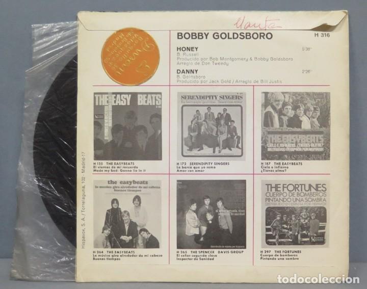 Discos de vinilo: SINGLE. Bobby Goldsboro. Honey - Foto 2