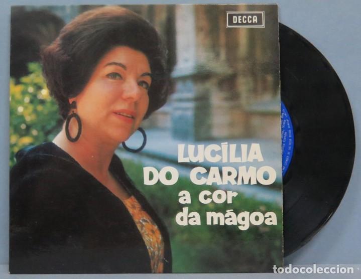 Discos de vinilo: SINGLE. LUCILIA DO CARMO. A COR DA MAGOA - Foto 1