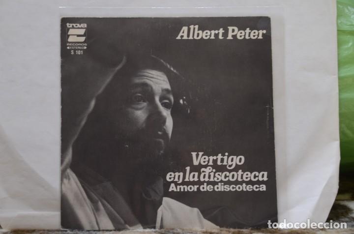 Discos de vinilo: DISCO VINILO SINGLES ALBERT PETER - Foto 1