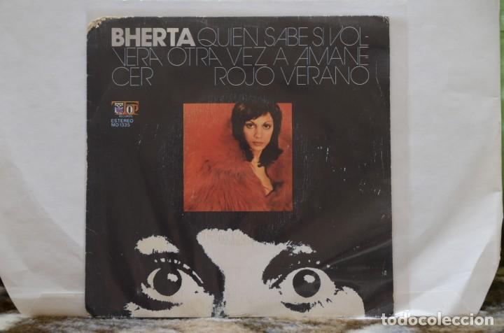 Discos de vinilo: DISCO VINILO SINGLES BERTA. - Foto 1