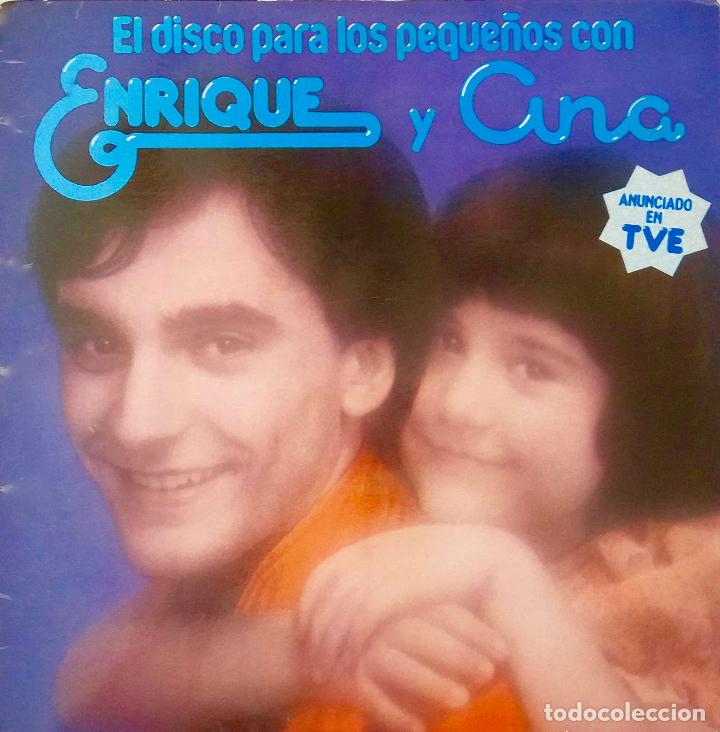 Discos de vinilo: ENRIQUE Y ANA. EL DISCO PARA LOS PEQUE&Ntilde;OS CON. LP ORIGINAL. - Foto 1