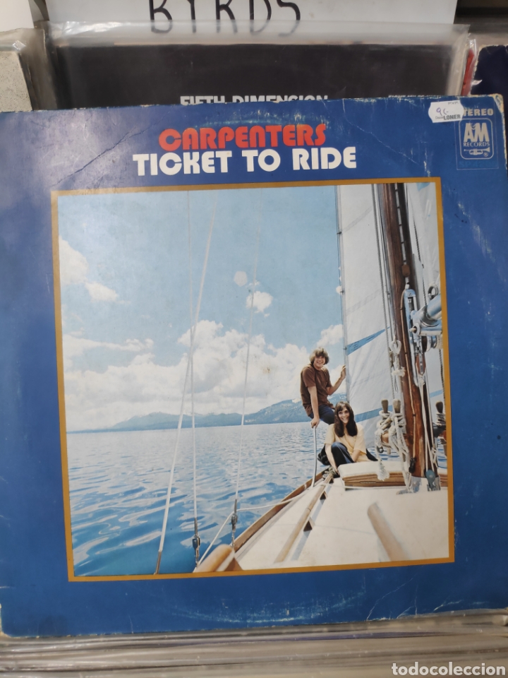 Discos de vinilo: Carpenters ticket to ride - Foto 1