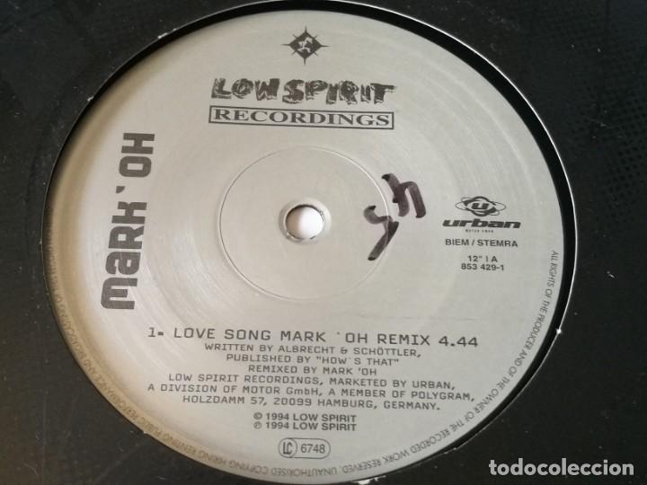 Discos de vinilo: Mark Oh - Love Song (Remix) - 1994 - Foto 1