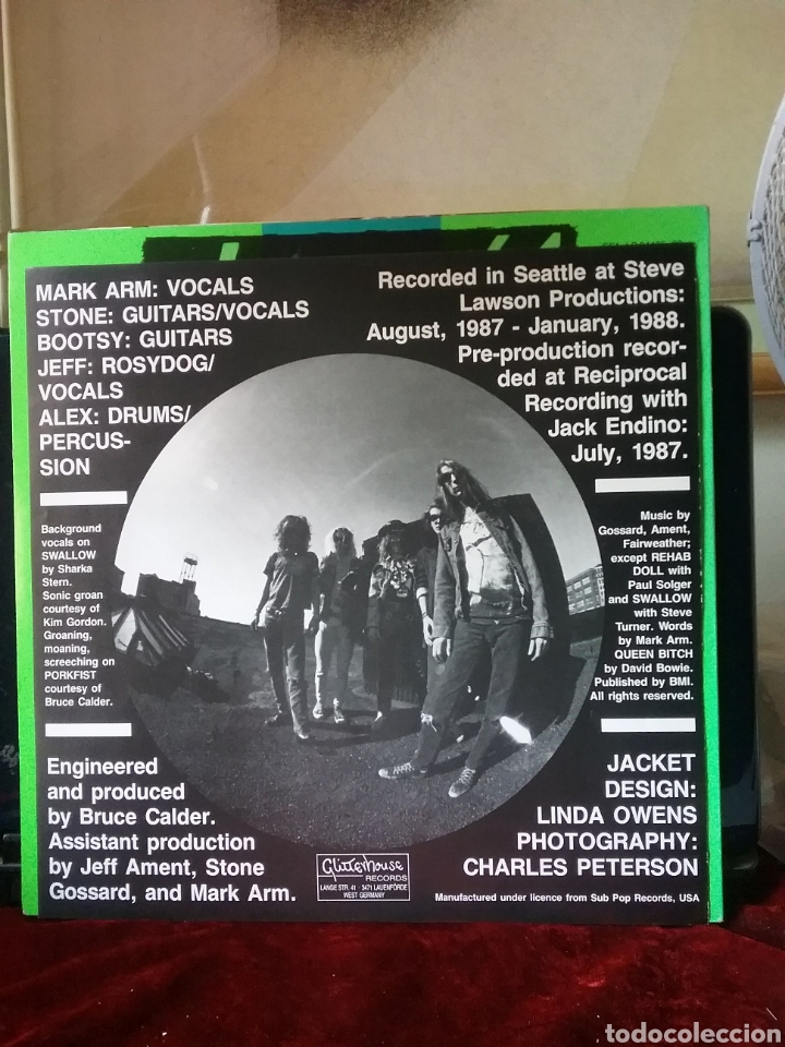 Discos de vinilo: GREEN RIVER Glitterhouse Records 1987 - Foto 3
