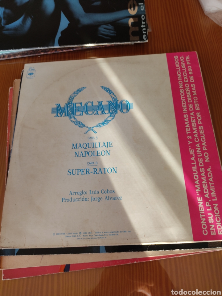 Discos de vinilo: Disco vinilo maxi MECANO - Foto 2