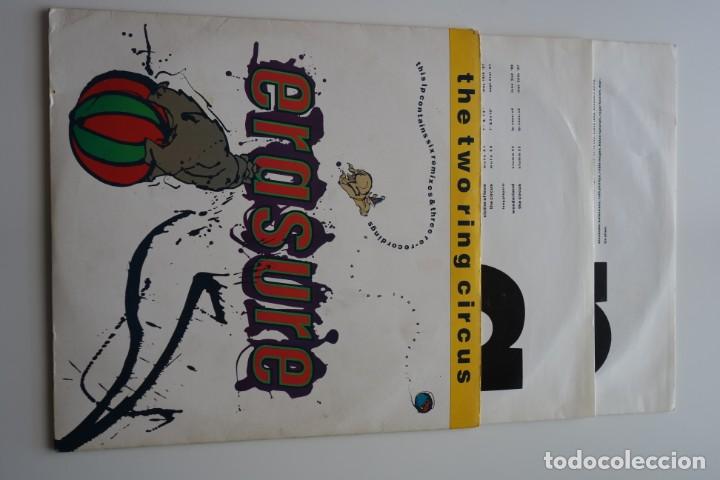 Discos de vinilo: ERASURE: The Two Ring Circus. LP vinilo doble original UK - Foto 2