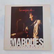Discos de vinilo: JAYME MARQUES. 25 ANIVERSARIO. GATEFOLD 2 LP. 1989 ESPAÑA N3-40012-E.