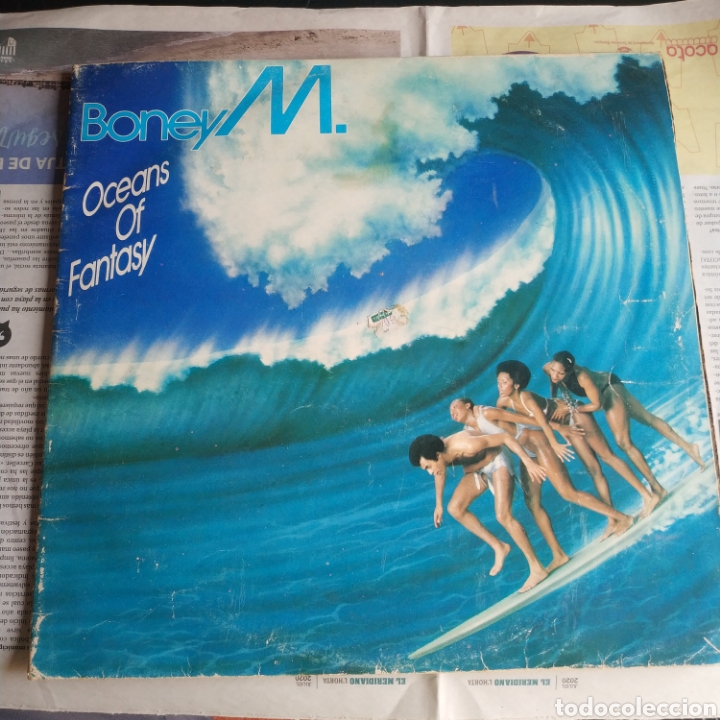 Discos de vinilo: Boney m ocean's of fantasy.