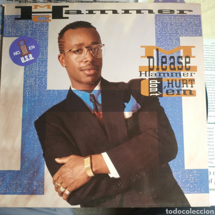 Discos de vinilo: M. C. Hammer please Hammer dont hurt em - Foto 2