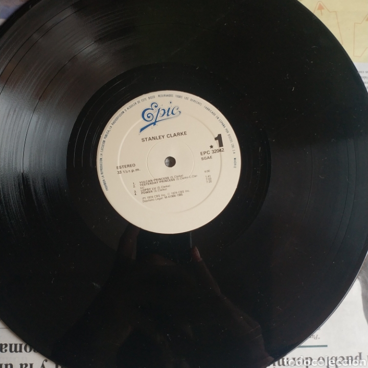 Discos de vinilo: Stanley Clarke. Epic - Foto 3