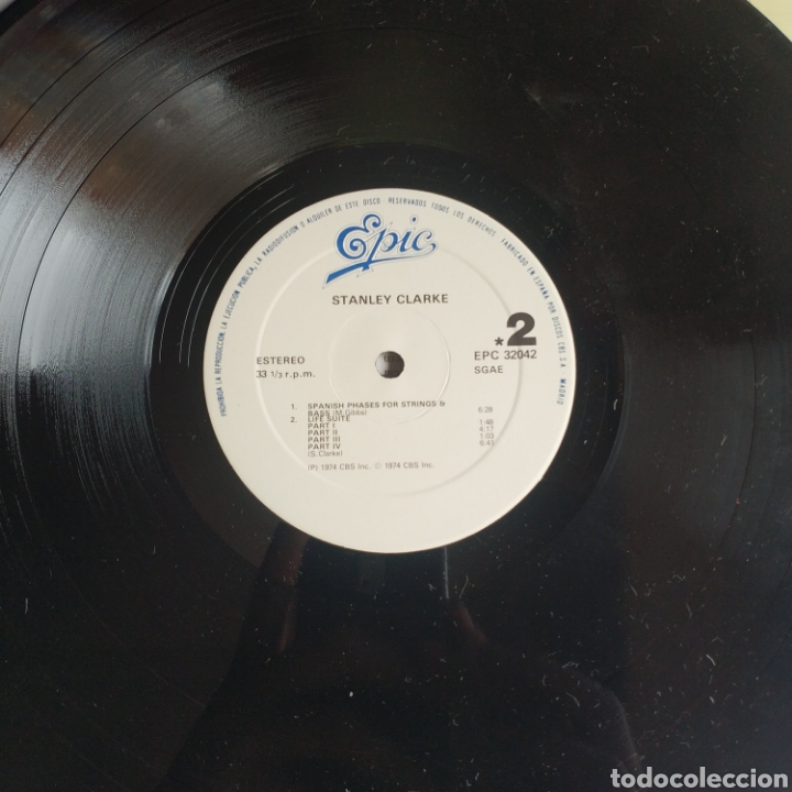 Discos de vinilo: Stanley Clarke. Epic - Foto 4