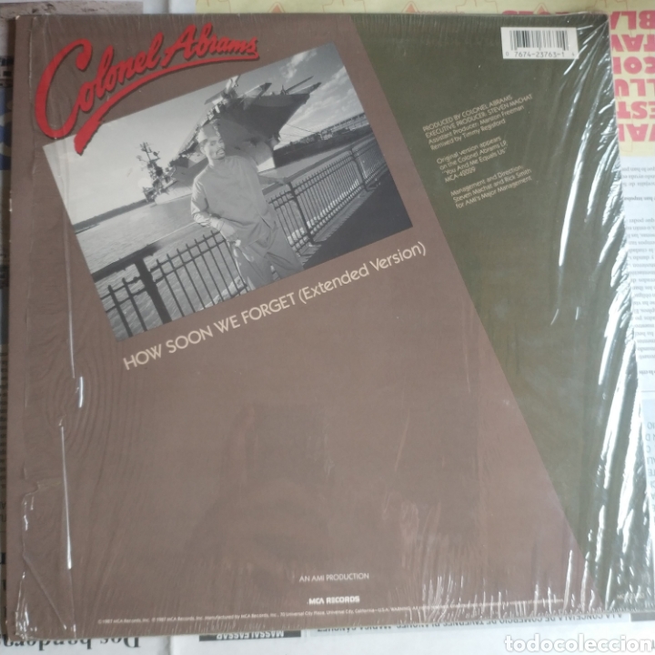 Discos de vinilo: Colonel Abrams. How soon we forget - Foto 2