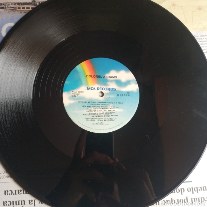 Discos de vinilo: Colonel Abrams. How soon we forget - Foto 3