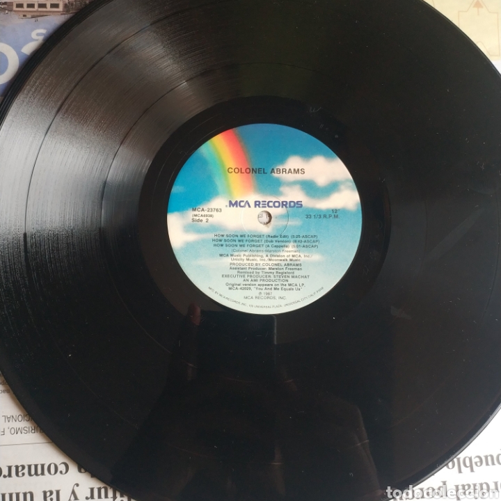 Discos de vinilo: Colonel Abrams. How soon we forget - Foto 4