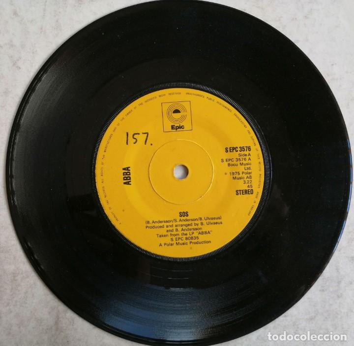 Discos de vinilo: ABBA. SOS, Epic-S EPC 3576, UK - Foto 4