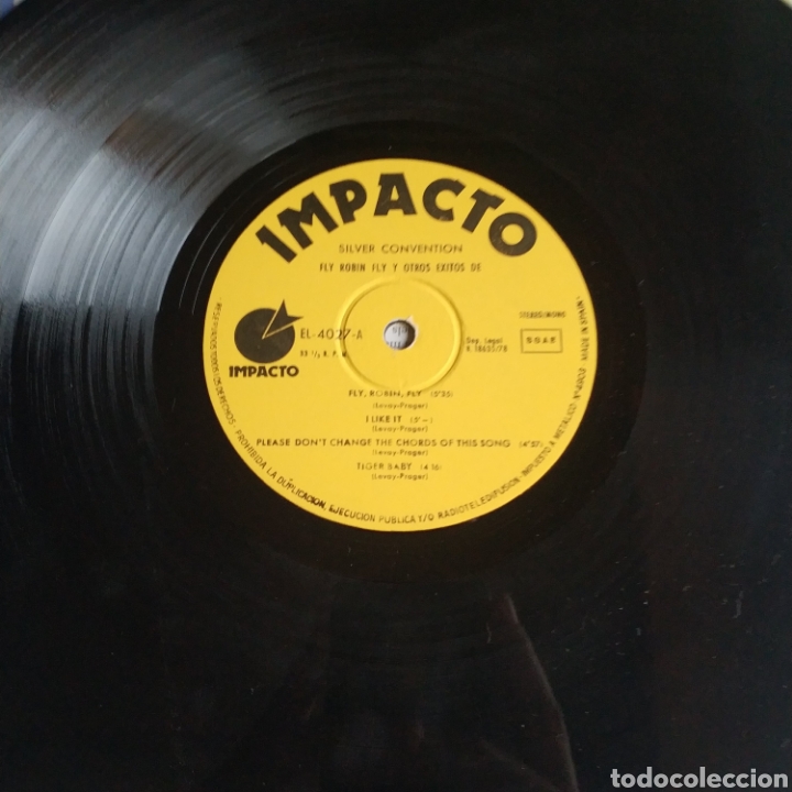 Discos de vinilo: Silver Convention fly Robin fly y otros &eacute;xitos - Foto 4
