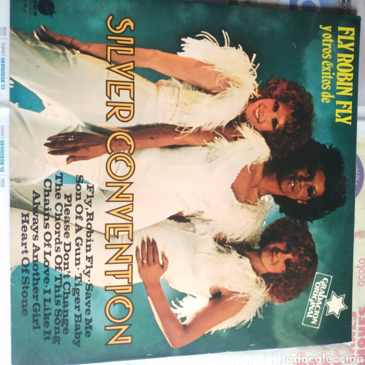 Discos de vinilo: Silver Convention fly Robin fly y otros &eacute;xitos - Foto 1