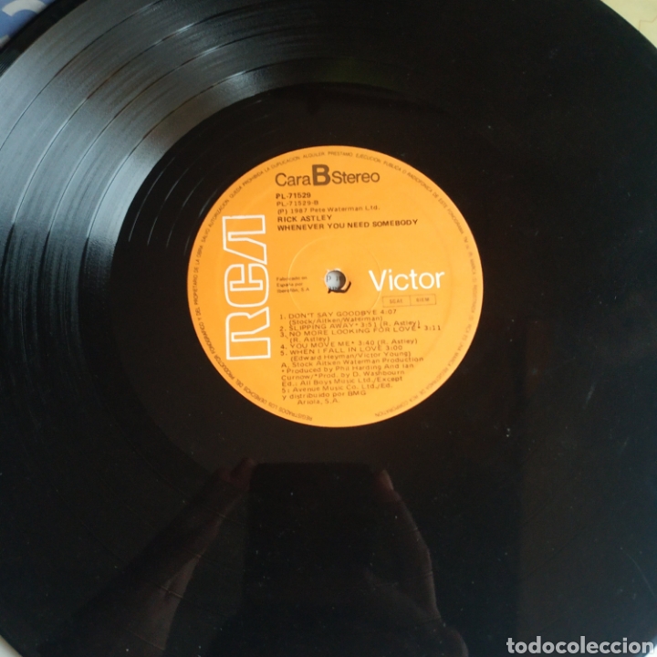 Discos de vinilo: Rick astley whenever you need somebody - Foto 4