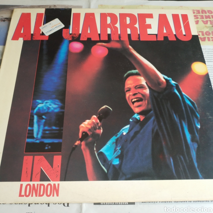 Discos de vinilo: Al Jarreau in london