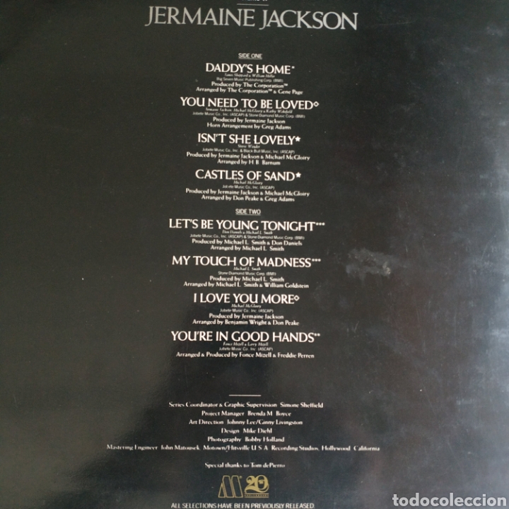 Discos de vinilo: Jermaine Jackson Superstar series - Foto 2