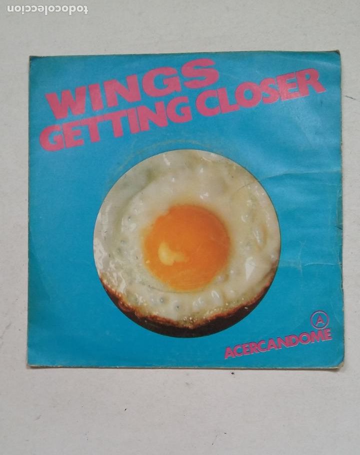 Discos de vinilo: WINGS GETTING CLOSER ACERC&Aacute;NDOME - TDKDS15 - Foto 1