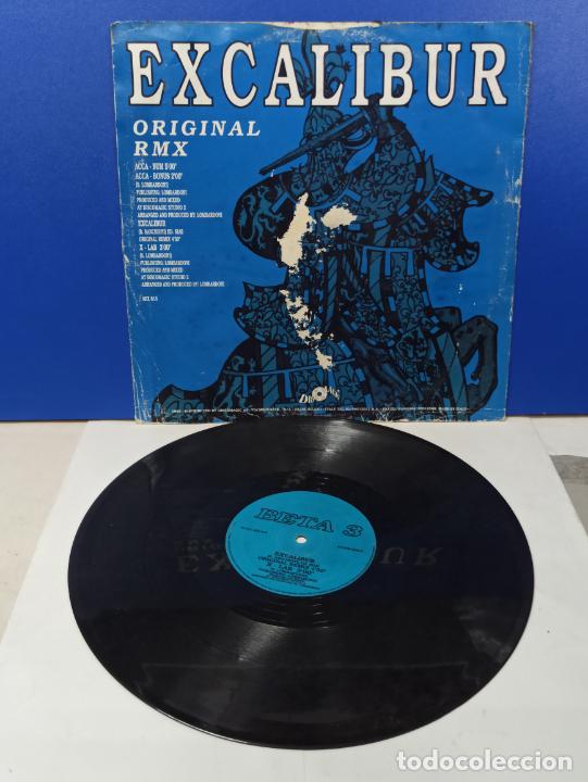 Discos de vinilo: MAXI SINGLE DISCO VINILO - BETA 3 - EXCALIBUR - Foto 2