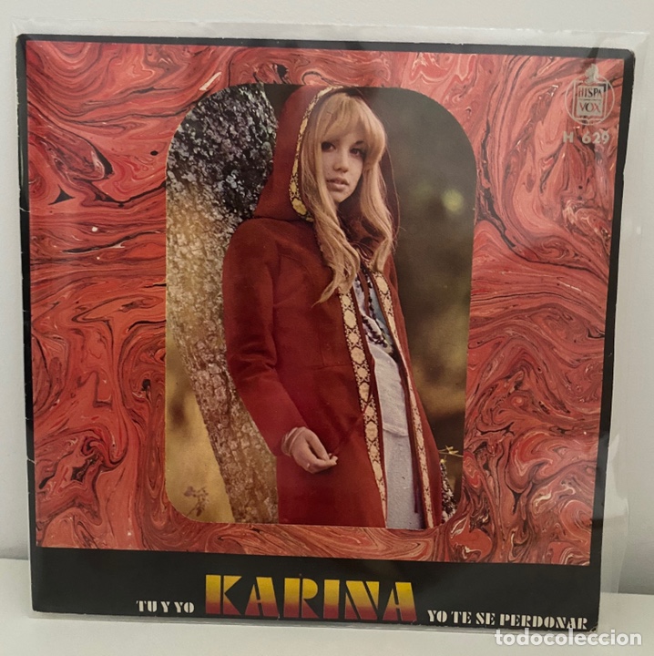 Discos de vinilo: KARINA-TU Y YO/YO TE SE PERDONAR/SINGLE 1970 HISPAVOX,ESPA&Ntilde;A - Foto 1