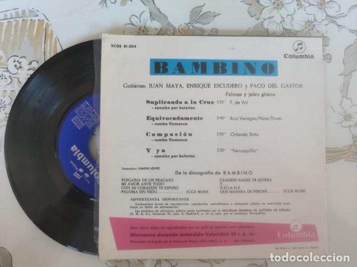 Discos de vinilo: Bambino Suplicando la cruz - Foto 2
