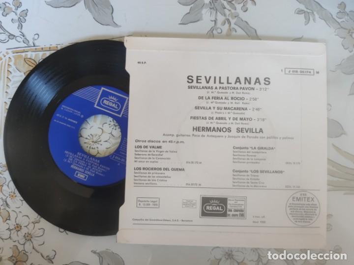 Discos de vinilo: Hermanos Sevilla Sevillanas - Foto 2