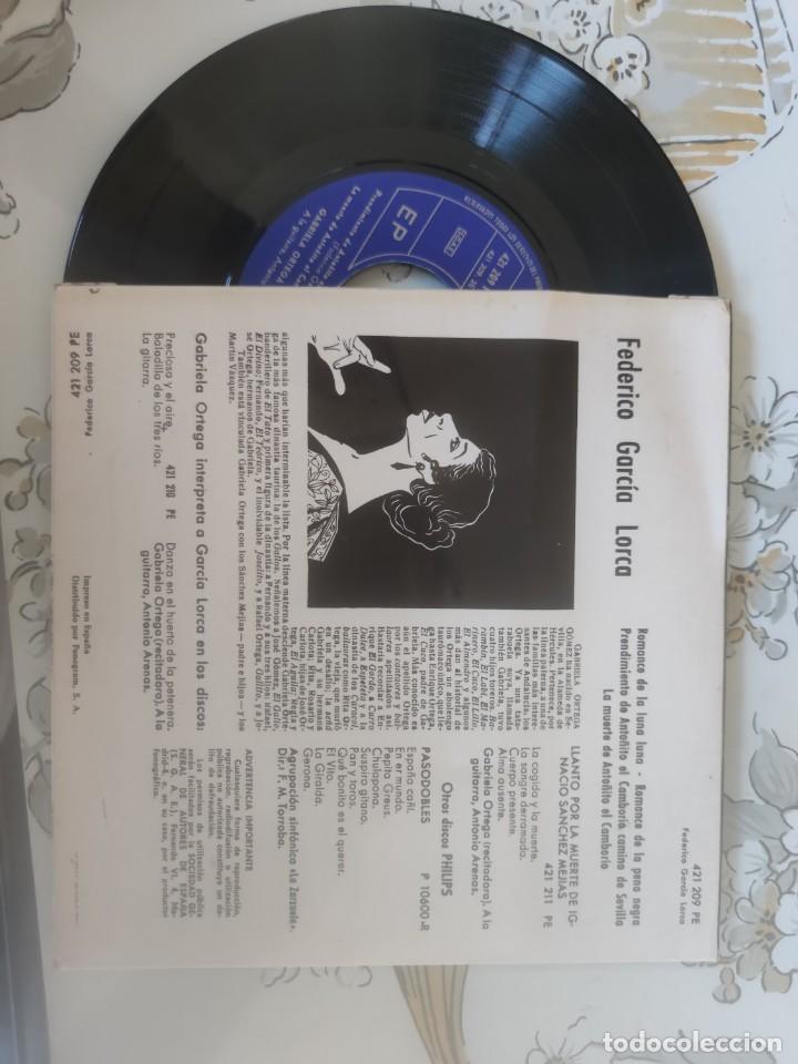 Discos de vinilo: Gabriela Ortega interpreta a Garc&iacute;a Lorca - Foto 2