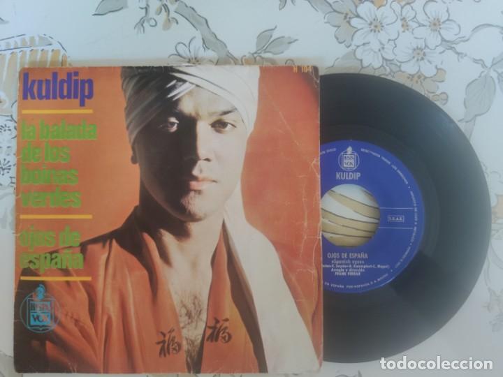 Discos de vinilo: Kuldip La balada de los boinas verdes - Foto 1