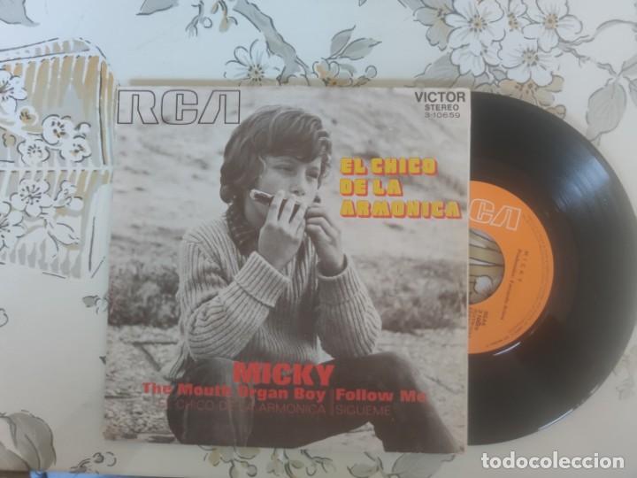 Discos de vinilo: Micky El chico de la arm&oacute;nica - Foto 1