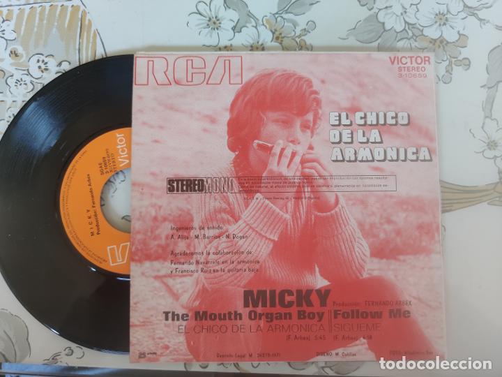 Discos de vinilo: Micky El chico de la arm&oacute;nica - Foto 2