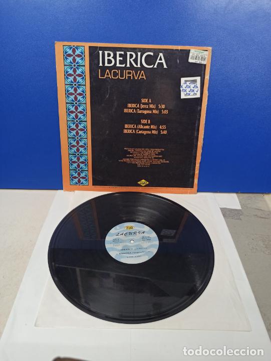 Discos de vinilo: MAXI SINGLE DISCO VINILO - LACURVA - IBERICA - Foto 2