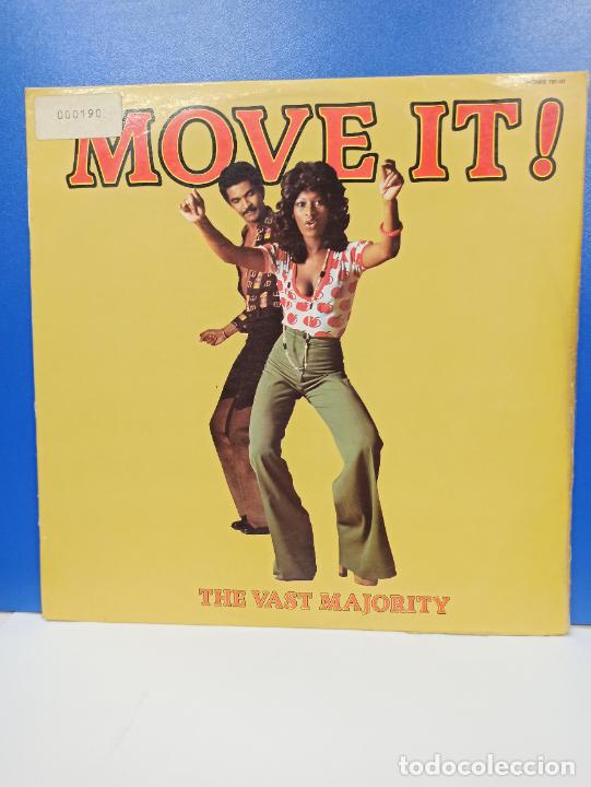 Discos de vinilo: MAXI SINGLE DISCO VINILO - THE VAST MAJORITY - MOVE IT! - Foto 1