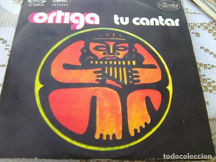 Disques de vinyle: Ortiga - tu cantar (Movieplay-Gong, 1978)