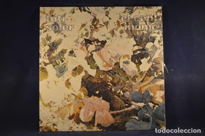 Discos de vinilo: TOTI SOLER - EL CANT MONJO - LP - Foto 1