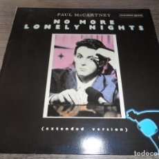 Discos de vinilo: PAUL MCCARTNEY NO MORE LONELY NIGHTS. Lote 211958132