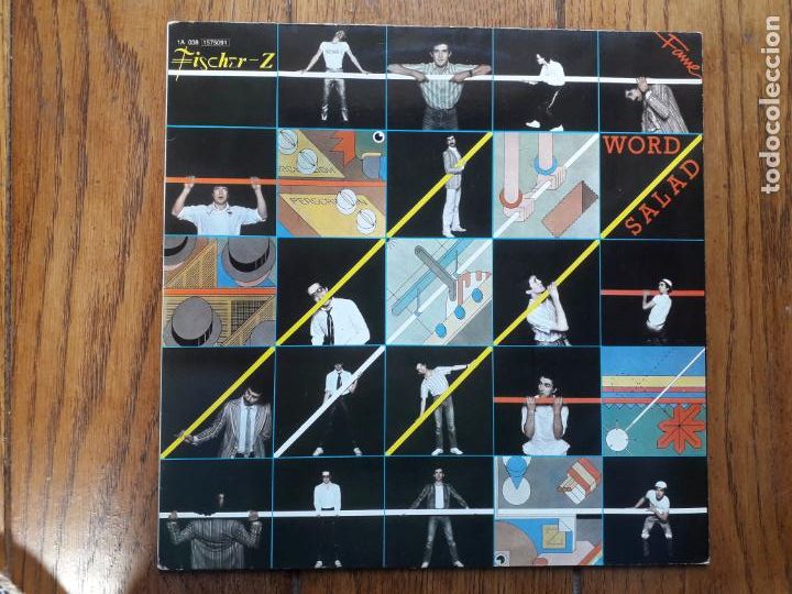 Discos de vinilo: Fischer-z - word salad - Foto 1