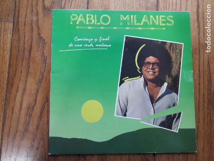 Discos de vinilo: Pablo Milan&eacute;s - comienzo y final de una ma&ntilde;ana verde - Foto 1