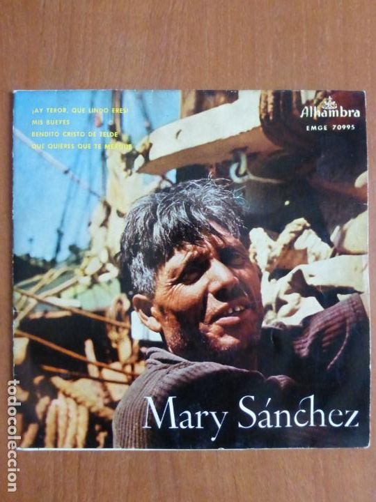 Discos de vinilo: MARY S&Aacute;NCHEZ - &iexcl;AY TERROR, QU&Eacute; LINDO ERES! +3 - EP. - Foto 1