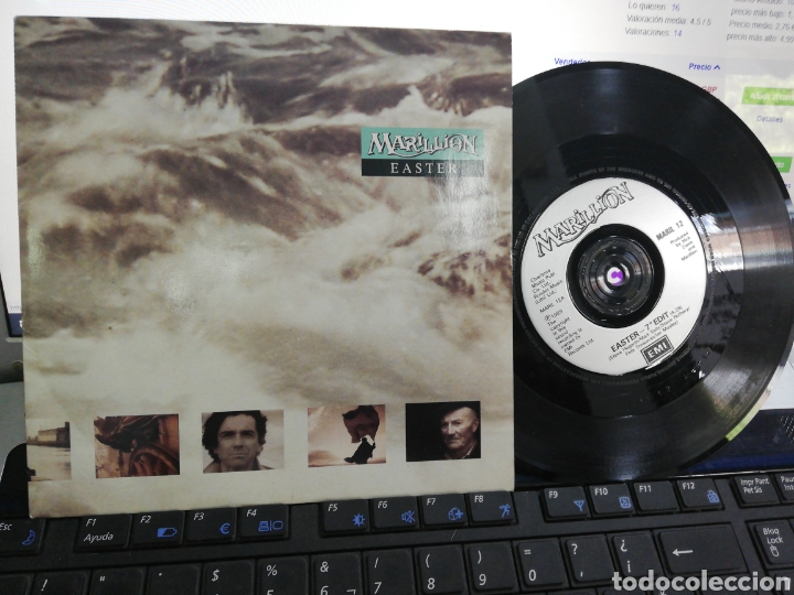 Discos de vinilo: Marillion single easter u.k. 1989 - Foto 1