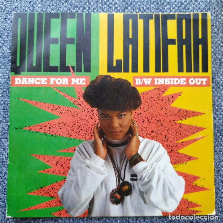 Discos de vinilo: SINGLE Queen Latifah ?&ndash; Dance For Me / Inside Out - Foto 1