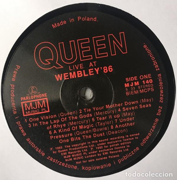 Discos de vinilo: Queen &ndash; Live At Wembley 86 -2 LP - Foto 3