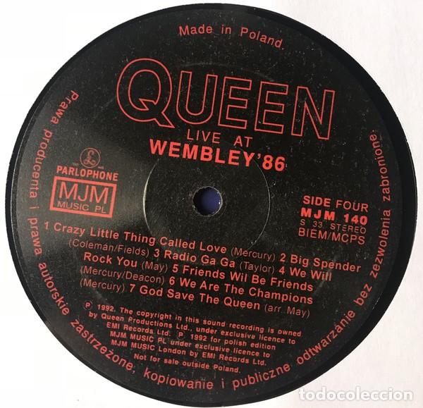 Discos de vinilo: Queen &ndash; Live At Wembley 86 -2 LP - Foto 6