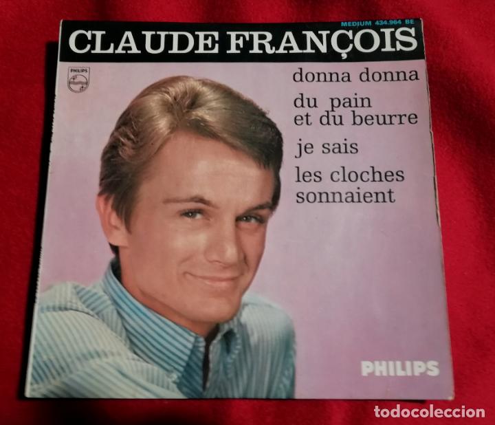 Discos de vinilo: CLAUDE FRANCOIS // DONNA DONNA - Foto 1