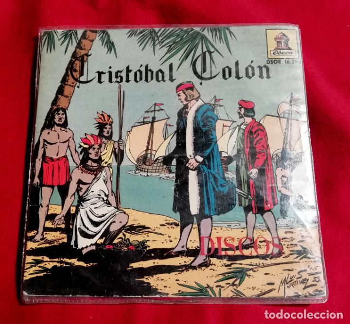 Discos de vinilo: Crist&oacute;bal Col&oacute;n - el descubrimiento de Am&eacute;rica - Odeon - Foto 1